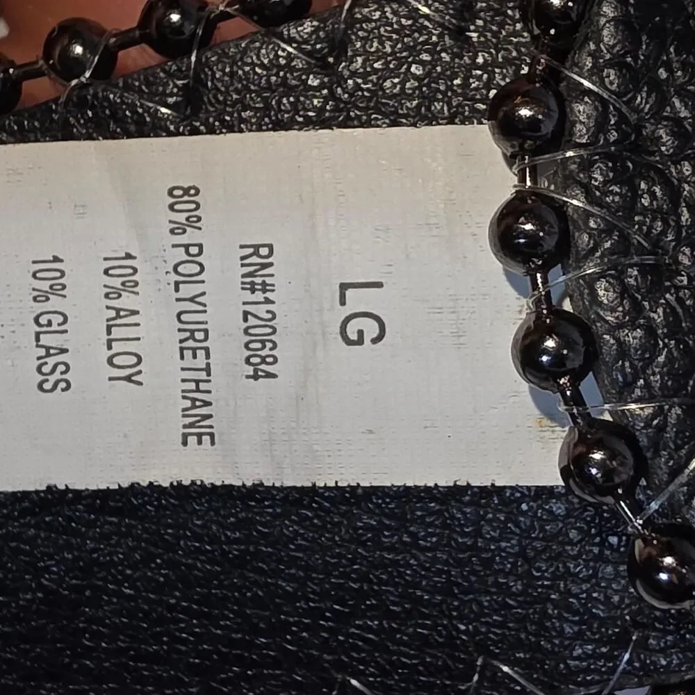 Halloween style leather belt with gold rhinestones and silver studs Women's